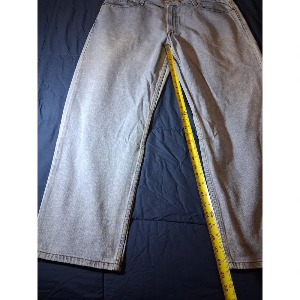 Levi's 550 Relaxed Fit Men's Relaxed‎ Jeans Size 42x30 Blue Light Wash Denim